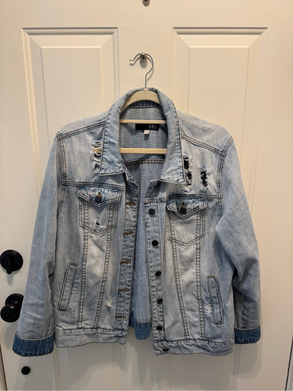 Kut from the Kloth Light Blue Denim Jacket